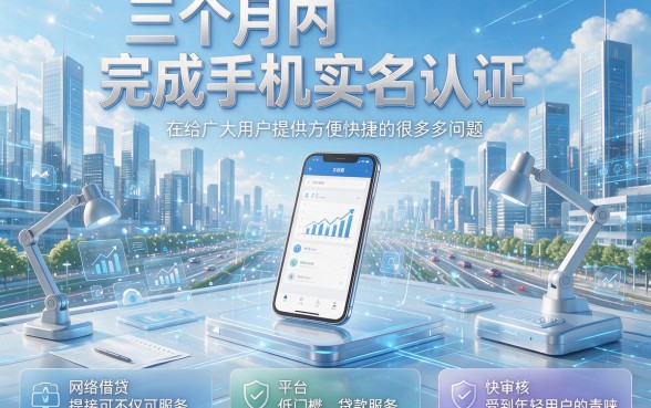 手机实名满3个月必下1000！2026无视黑白的网贷口子人人可撸