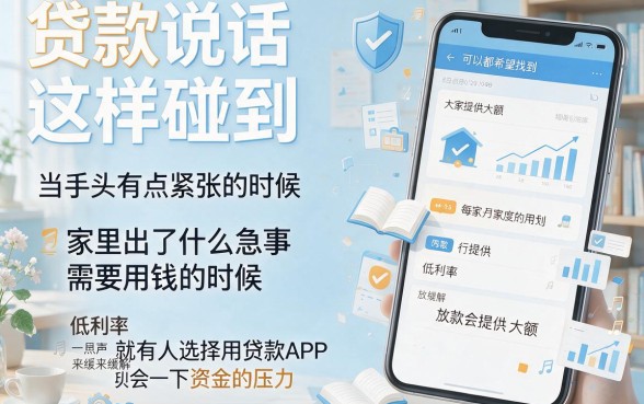 2026限时低息，有什么贷款app额度高的？这五个借钱平台最高65000适配度拉满