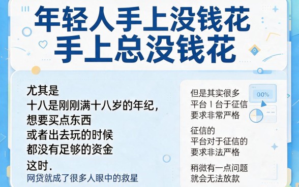 18岁无视征信的网贷必下款,这5个特便捷的借钱软件轻松借到10000