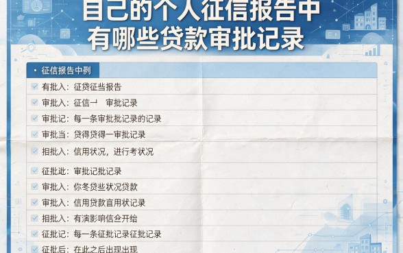 征信显示贷款审批怎么回事？2026刚公布这类2000元借款口子要小心！