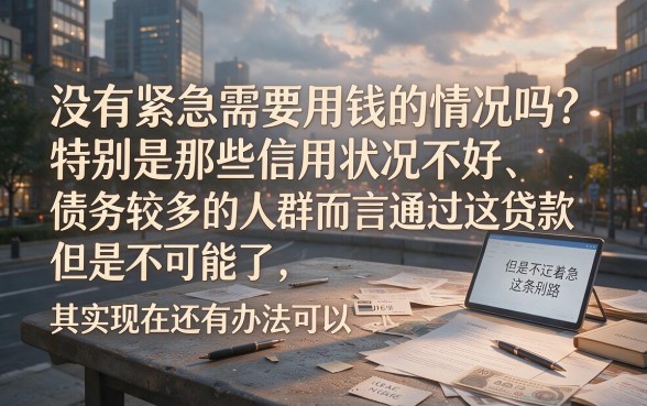 黑户负债都能下什么贷款？2026内部方案实测：5个微信放款软件，资质要求不高借钱必过