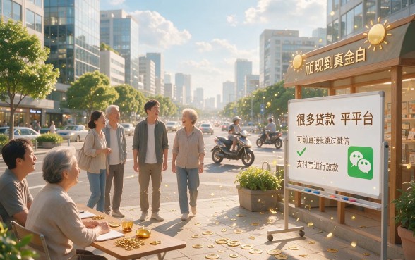5个适配短期救急的网贷平台，直接放款微信支付宝的贷款秒到账