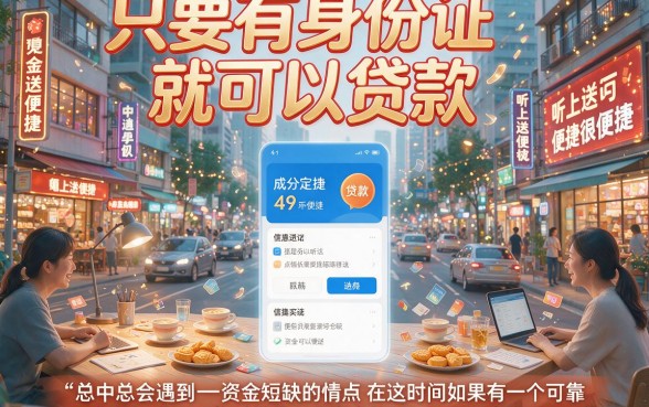 有身份证就能借款的APP推荐！这几家凭身份证借3000的软件亲测好用
