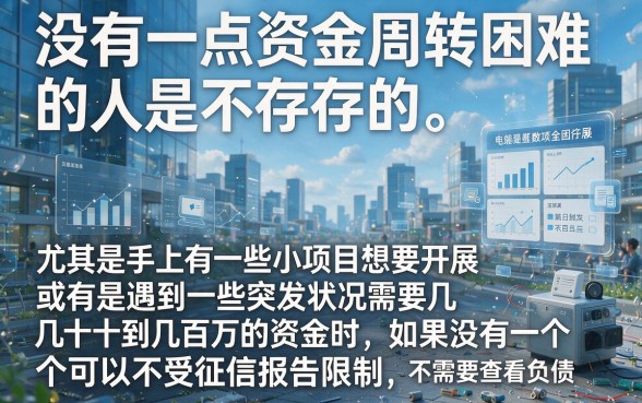 不看征信负债也能下款！这5个实用周转方法帮你快速解决资金难题
