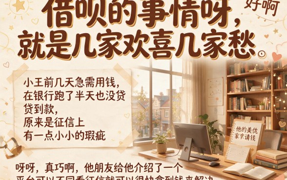 无视征信也能借钱？2026最新5个不查征信记录的借款平台信息差技巧揭秘！