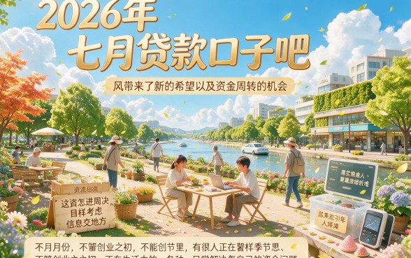 2026年七月贷款口子吧必看！应急周转就选这5家网贷平台