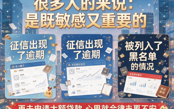 2026征信有逾期黑户也能借的大额贷款平台深度盘点