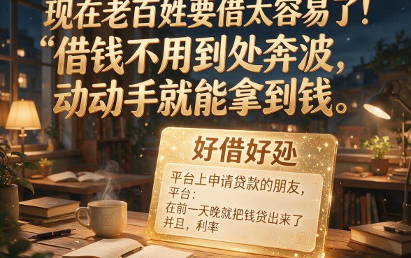 2026年哪个借钱比较好通过？这5个贷款平台通过率超高，今日必藏！