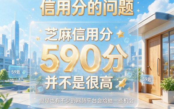 2026年芝麻信用分590必看!这5个网贷口子1000元极速到账