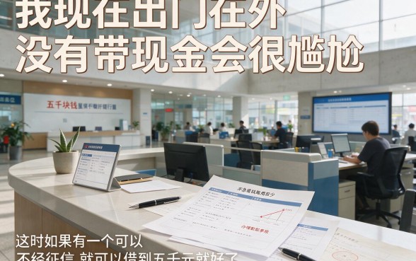 5000借钱不需要征信的平台最新渠道曝光！严选无视征信秒下款口子
