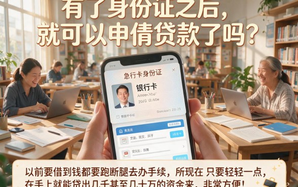 56岁也能贷！2026年凭身份证储蓄卡快速申请的5个网贷口子