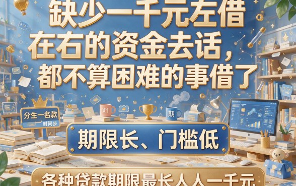 人人1000起！什么贷款期限最长？2026这5个软件借款期限超长人人可借