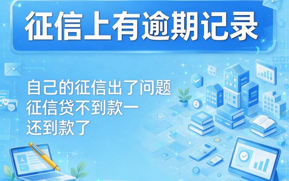 征信有逾期也能申请到额度的网贷平台，真的靠谱吗？