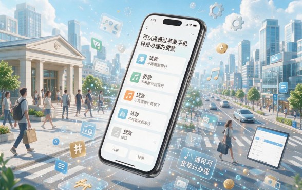 2026最新!用苹果手机贷款的口子政策出炉,这5个口子凭苹果手机秒下50000