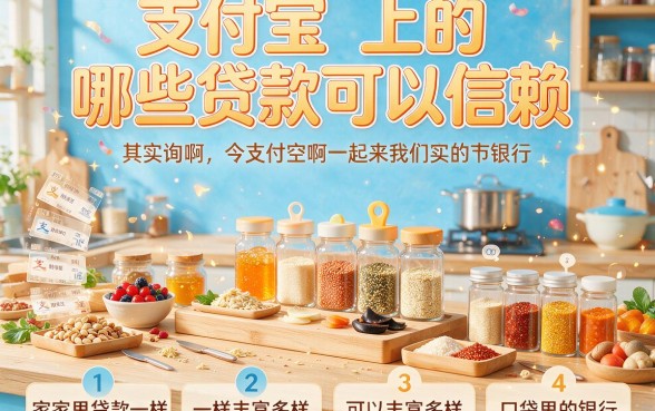 支付宝贷款的口子2026最新盘点！聚合借钱平台手机软件推荐
