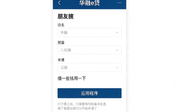 5个像华融e贷app一样容易的借钱软件，精选手机贷款APP合集来了！