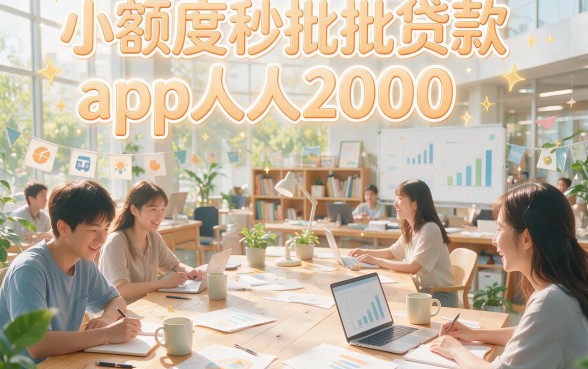 人人2000！2026年小额度秒批贷款app精选，附5个借款500无视征信平台