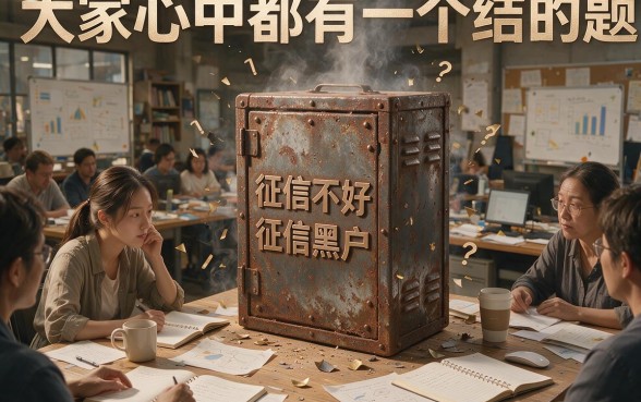 征信黑、征信不好、征信烂也能过的网贷原来秘诀在这！