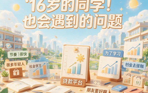 16岁学生贷款平台有哪些？盘点5个用着顺手的正规渠道，16岁借10000的靠谱口子一次说清