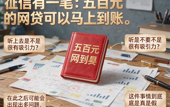 征信有逾期也别慌!500元小额网贷秒到账,亲测有效速收藏