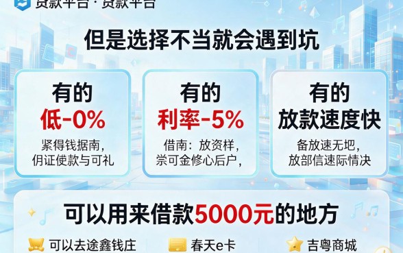 在哪里借钱好可以借五千？实测这5个不查征信秒下4500的软件