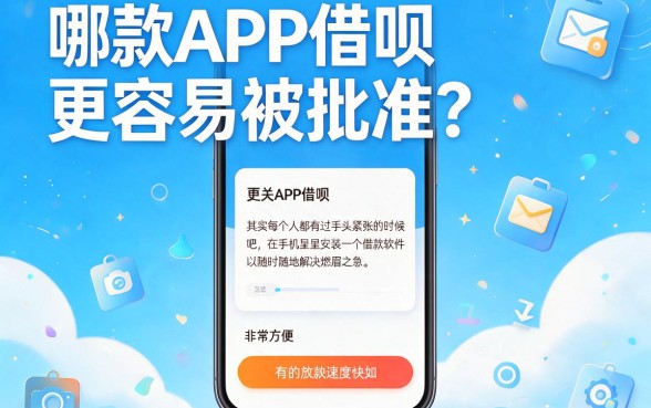 2026口碑爆款！这5个借钱容易通过率高的APP，无视征信也能贷款6000