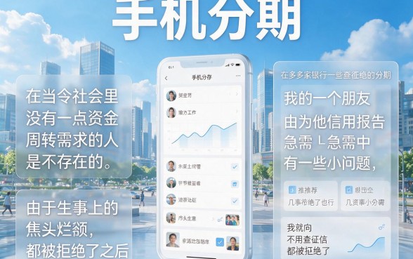 临时应急必看！2026年手机分期用什么不查征信？这5个网贷平台赶紧收藏