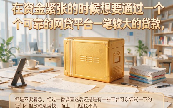 2026年急需大额好下的网贷有哪些？这5个借款4000容易过的实用口子速收藏