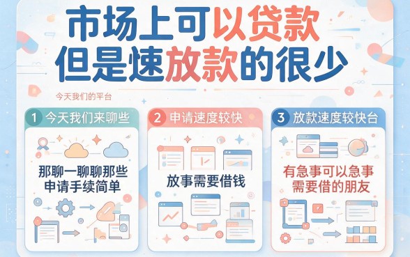 求推荐比较容易借的网贷，这5个软件借6000省心又实用