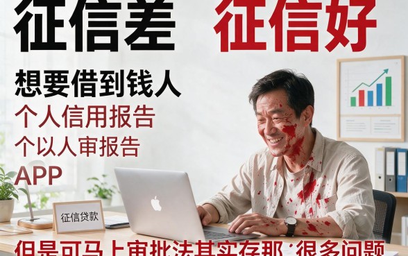 征信黑、征信不好、征信烂也能借款的App有哪些?有保障吗?全解析来了!