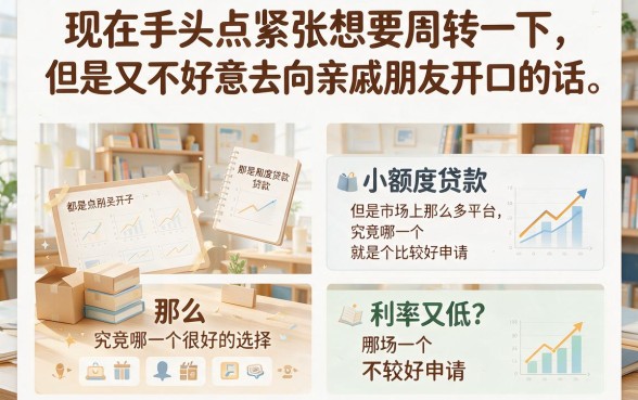 小额贷款哪个好申请利息低？这5个5000元口子临时周转超顺畅