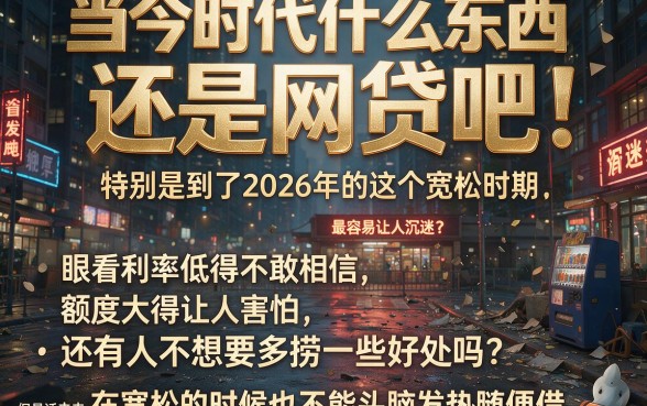 2026放水的网贷大盘点！这5个借款APP对10000要求真不高