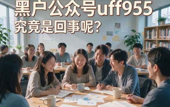 2026最新内部消息！黑户公众号uff955竟藏得这么深，90%的人还不知道！