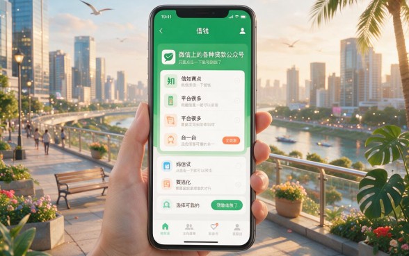 微信贷款公众号平台有哪些？2026最新盘点：这5个口子最高能借6000元