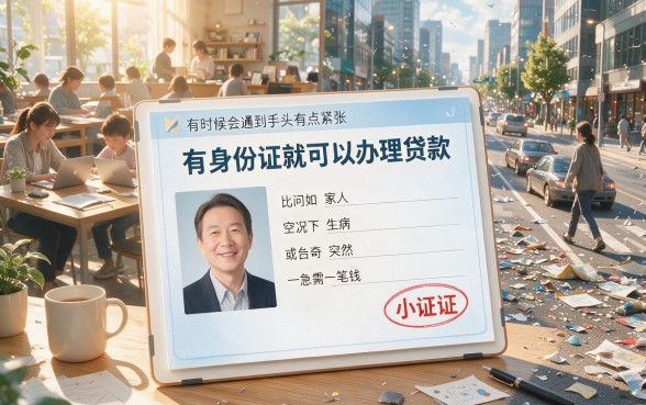 2026急需资金周转？这5个需身份证网贷口子，3000元快速到账必看！
