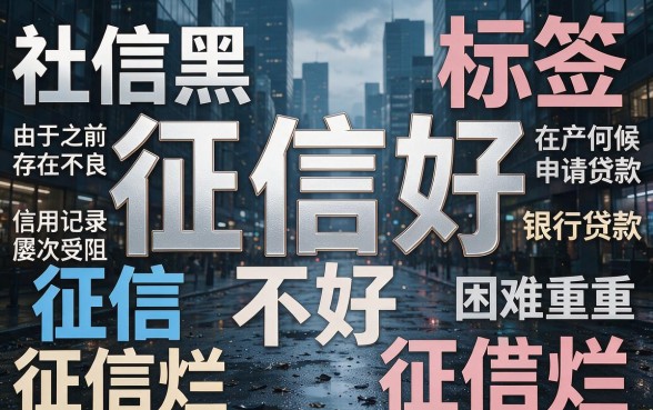 征信黑、征信不好、征信烂必看！2026年什么网贷容易过审？重点都在这篇详细阐释里