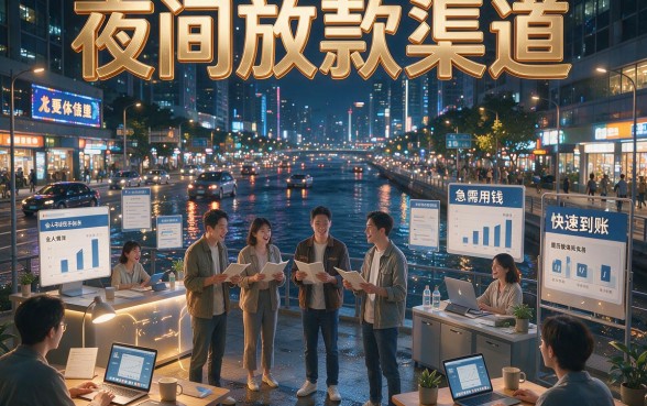 熬夜这5个夜里放款的口子高效到账，亲测7000借款秒批
