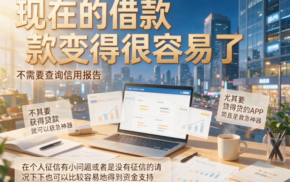 不用征信也能借钱的软件推荐来了！这5个贷款平台不仅能下款，还支持分期36期