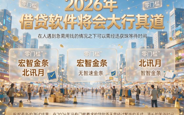 2026借款0门槛的软件大盘点！多人强烈推荐这几家无视征信、轻松贷款10000的平台