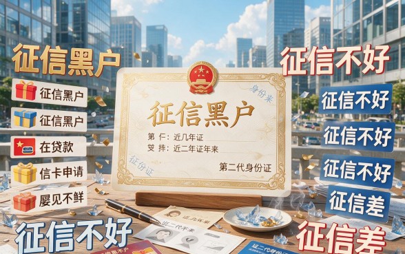 2026双黑户大额口全面评述：征信黑、征信不好、征信烂的人真有猫腻吗