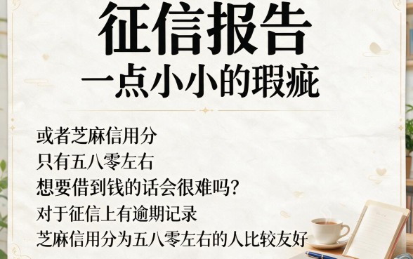 征信有逾期也能下款！最新580芝麻信用分口子汇总，2026年这5个渠道借5000别再错过