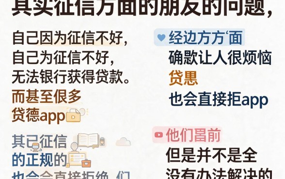 征信黑了、征信不好、征信烂了也能下款？2026正规手机贷款app最新口子流出，这5个借3000的渠道速看！