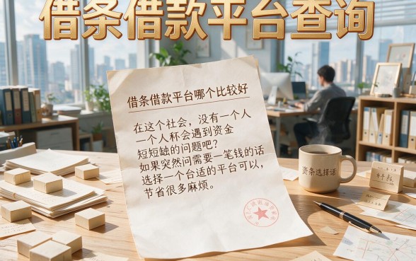 2026圈内人深度透底！这5个借钱14-30天的口子，借条借款平台查询全攻略