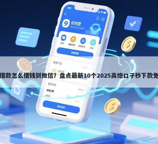 惠普借款怎么借钱到微信？盘点最新10个2025高炮口子秒下款免审核