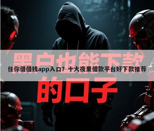 任你借借钱app入口？十大夜里借款平台好下款推荐