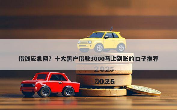 借钱应急网？十大黑户借款3000马上到账的口子推荐