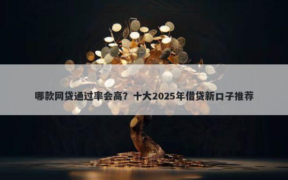 哪款网贷通过率会高？十大2025年借贷新口子推荐