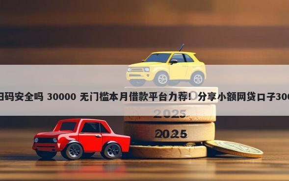 网上借钱微信扫码安全吗 30000 无门槛本月借款平台力荐！分享小额网贷口子30000无门槛借款