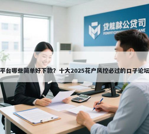 网贷平台哪些简单好下款?十大2025花户风控必过的口子论坛推荐