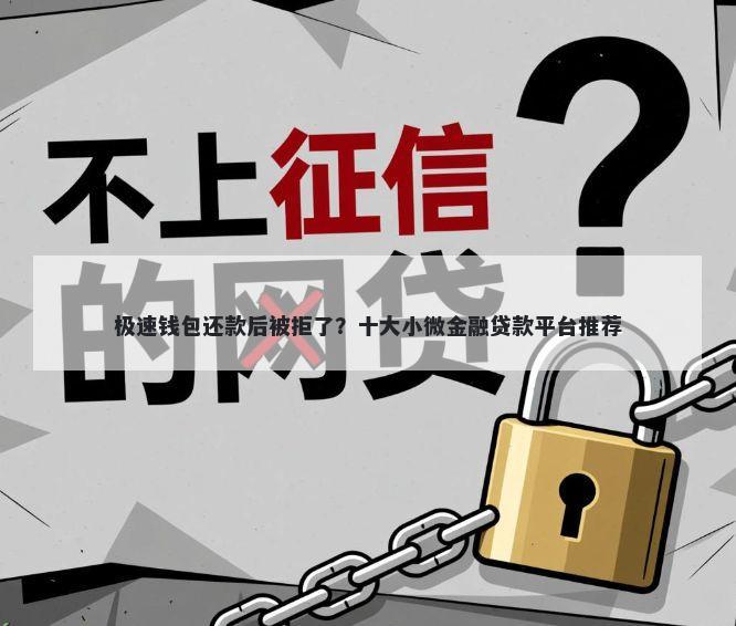 极速钱包还款后被拒了？十大小微金融贷款平台推荐